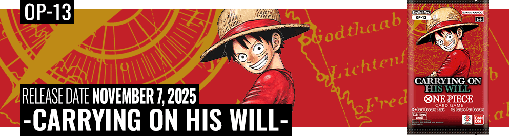 OP-13 Carrying on His Will cover